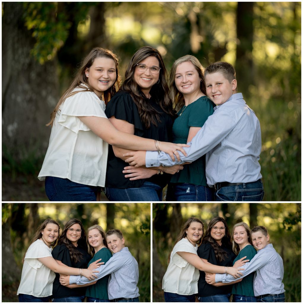 family photography session at Shalom Park in Ocala Florida